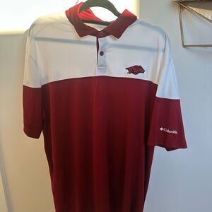 Columbia Arkansas Mens Polo